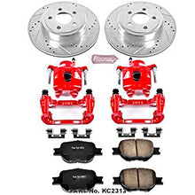 Power Stop (KC2313) 1-Click Performance Brake Kit with Calipers