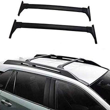 ANTS PART Cross Bars OE Style Luggage Carrier Roof Rail for 2019 2020 2021 Toyota RAV4 Roof Rack Aluminum Black(Not Fit Models for Adventure/TRD Off-Road)