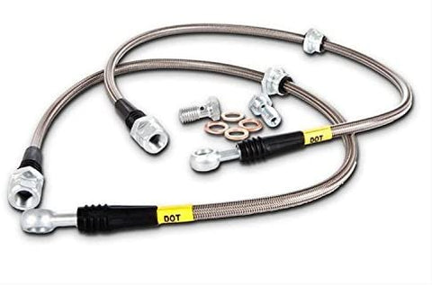 StopTech 950.44 Brake Line, Front, Stainless Steel