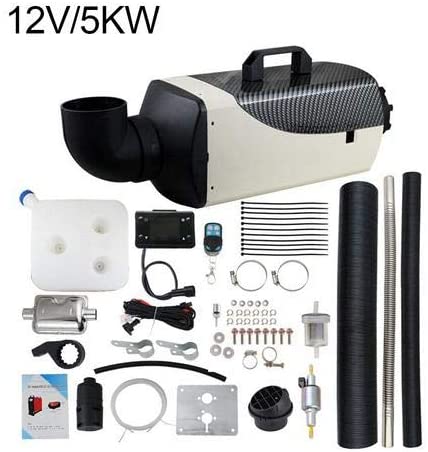 Air Diesel Parking Heater Kit Warming Equipment 12V 5000W Diesel Air Heater