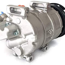 AC A/C Compressor with Clutch Compatible for 2007-2010 Toyota Yaris 1.5L N157318 CO 11078C Air Conditioner Compressor