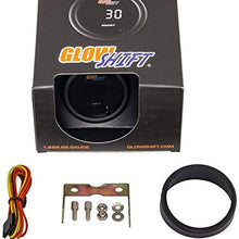 GlowShift 10 Color Digital Volt Voltmeter Gauge - Reads Battery Voltage 8-18 Volts - Multi-Color LED Display - Tinted Lens - 2-1/16" (52mm)