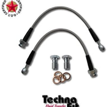 Techna-Fit Brake Lines NISSAN 2005-2015 FRONTIER, ALL FRONTS (2) - NIS-2330F