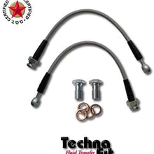 Techna-Fit Brake Lines NISSAN 1968-1973 510 SEDAN (DATSUN) FRONTS (2) - NIS-500F