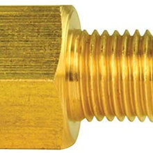 Brass Adapter, Female(7/16-24 Inverted), Male(3/8-24 Inverted), 1/card