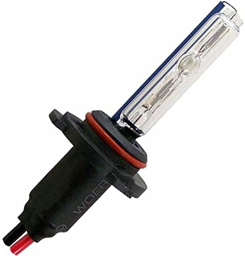 AutoLoc IONBS90056 Bulb (Two Ion HID 6,000 Color Temp 9005 Single Stage Bulbs with Plug N Play Wire Harness)