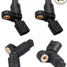 MOSTPLUS ALS465 ALS470 Front & Rear ABS Wheel Speed Sensor Compatible for 2000-2006 Audi TT 1998-2010 Volkswagen Beetle 1999-2006 Golf 1999-2005 Jetta（Set of 4 ）