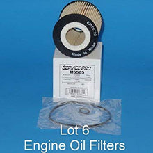 (Lot of 6)ENGINE OIL FILTERS M5505 MADE IN KOREA Fits: Mercury Mazda & Ford