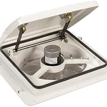 Maxxair 00-04301K White Roof Top MaxxFan with Mounting Tabs