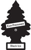 Little Trees Hanging Car and Home Air Freshener, Black Ice, 1