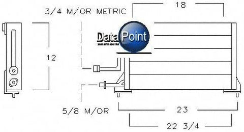 OSC Cooling Products 4372 New Condenser