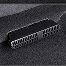 BYWWANG for Opel Mokka 2013-2018,2pc Car Under Seat Air Conditioner Air Outlet Duct Vent Protective Cover