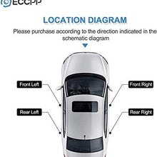 ECCPP Door Handles Interior Inside Inner Front Rear Passenger Driver Side for 1998 1999 2000 2001 2002 Toyota Corolla Gray(4pcs)