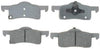 ACDelco 14D935C Advantage Ceramic Rear Disc Brake Pad Set with Wear Sensor