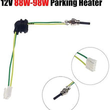 WonVon 12V Ceramic Glow Plug Air Diesel Parking Heater Part With Removal Fitting Tool For Eberspacher D2 D4 D4S and other aerial parking heaters