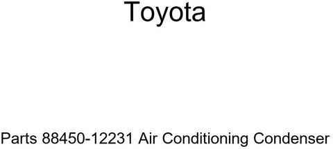 Genuine Toyota Parts 88450-12231 Air Conditioning Condenser