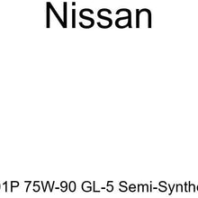 Genuine Nissan Fluid KLD37-00001P 75W-90 GL-5 Semi-Synthetic Differential Oil