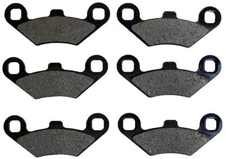 Factory Spec, FS-430, Front & Rear Brake Pads Polaris Hawkeye 300 2x4 4x4