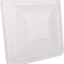 OCPTY Replacement White Universal RV Roof Vent Cover 14 x 14 Trailer Camper VL200-W Vent Lid Fresh Air Rain Ventilation