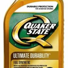 Quaker State Q Advanced Engine Full Synthetic 10W30 Motor Oil - 1 Quart Bottle, Pack of 12