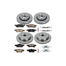 Power Stop KOE5955 Autospecialty Front and Rear Replacement Brake Kit-OE Brake Rotors & Ceramic Brake Pads