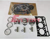 for Kubota D1703 Engine Rebuild kit Piston Ring Liner Full Gasket kit Bearing