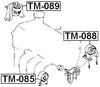 1237121021 - Rear Engine Mount For Toyota - Febest