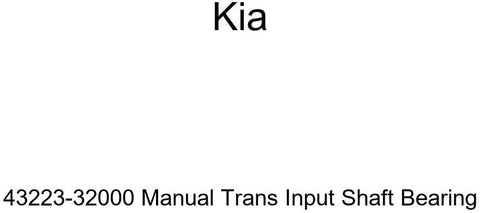 Kia 43223-32000 Manual Trans Input Shaft Bearing