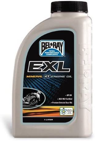 BEL-RAY EXL MINERAL 4T ENGINE OIL 10W-40 (1L), Manufacturer: BEL-RAY, Manufacturer Part Number: 99090-B1LW-AD, Stock Photo - Actual parts may vary. (1)