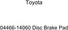 TOYOTA 04466-14060 Disc Brake Pad