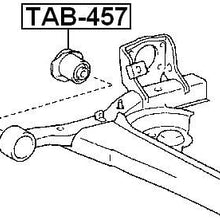 487250D060 - Arm Bushing (for Rear Control Arm) For Toyota - Febest