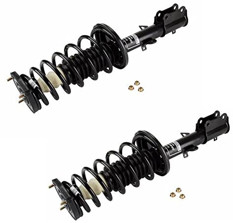 Set of 2 Rear Right Suspension Strut and Coil Spring Assembly KYB Strut-Plus SR4066Toyota Corolla