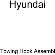 HYUNDAI Genuine 86418-21300 Towing Hook Assembly, Rear, Right