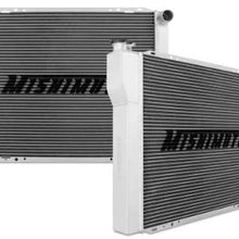 Mishimoto MMRAD-DBP-26 MishiMotorsports Universal Dual Pass Race Radiator, Silver