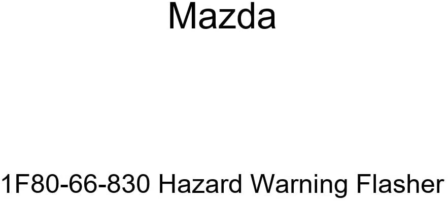 Mazda 1F80-66-830 Hazard Warning Flasher