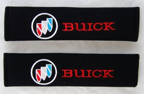 Buick Car Seat Belt Covers Shoulder Pads Pair