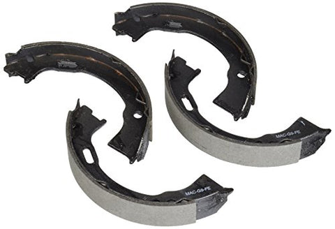 Bosch BS701 Blue Drum Parking Brake Shoe Set for Ford: 1995-99 Explorer, 1995-03 Windstar; Jeep: 1994-98 Grand Cherokee; Mercury: 1997-99 Mountaineer - REAR