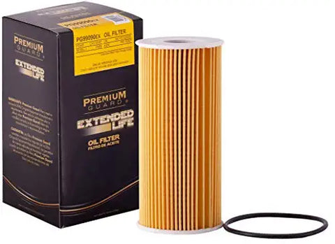 PG99090EX Extended Life Oil Filter up to 10,000 Miles, Fits 2021 Porsche 718 Boxster, 2009-16 Boxster, Cayman, 2020-21 718 Cayman, 2020-22 718 Spyder