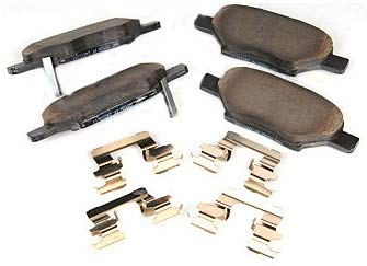 ACDelco 171-0968 GM Original Equipment Rear Disc Brake Pad Kit with Brake Pads and Clips