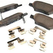 ACDelco 171-0968 GM Original Equipment Rear Disc Brake Pad Kit with Brake Pads and Clips