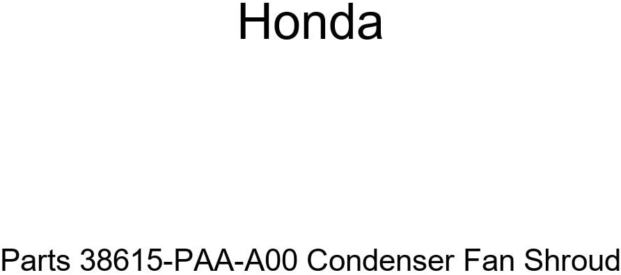 Genuine Honda Parts 38615-PAA-A00 Condenser Fan Shroud