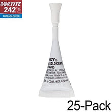 Loctite 242 Multi-Purpose Medium-Strength Threadlocker Small-Job Pack 1/2ml - 100 Pack