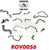 HOSE UPPER LOWER RADIATOR THERMOSTAT HEATER COOLANT KIT ROV0056 PCH501720 OEM