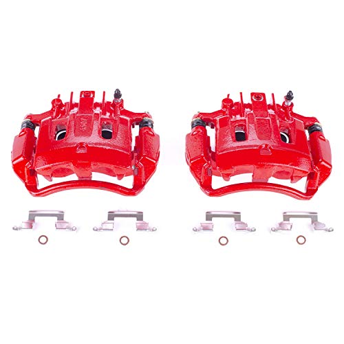 Power Stop S4690 Performance Powder Coated Brake Caliper Set For Ford