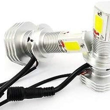 LEDIN 2x H7 High Power COB LED HL High Beam Headlight Bulb 60W 3800lm 6000K