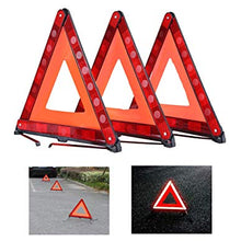 ATP Triangle Warning Frame Triangle Emergency Warning Triangle Reflector Safety Triangle Kit 3 Pack