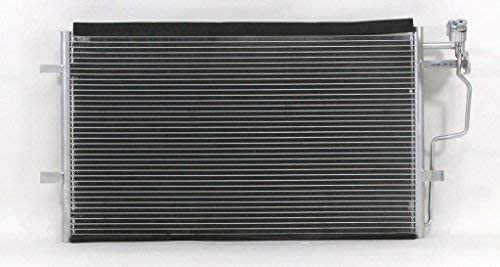 A/C Condenser - Pacific Best Inc For/Fit 3867 10-11 Mazda Mazda3 Hatchback 12-13 Mazda3 Hatchback 2.3L English Only