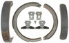 ACDelco 14781B Advantage Bonded Rear Parking Brake Shoe with Hardware