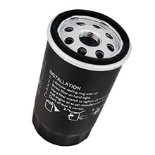 Kvjicdo 122-0836 Oil Filter Compatible with RV QG 5500/7000 Series HGJAA HGJAB HGJAC Spin-on Rep 01220836 B7238 PH2875 PH10027