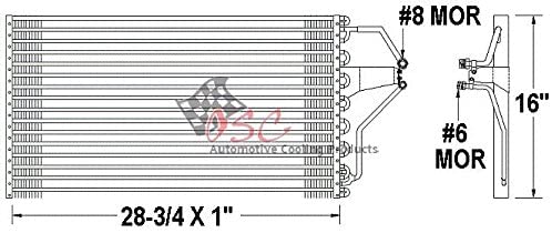OSC Cooling Products 4006 New Condenser